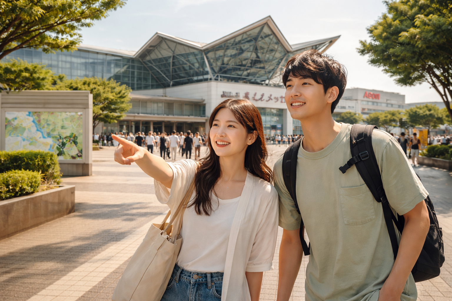 サンホテル船橋 から幕張メッセ