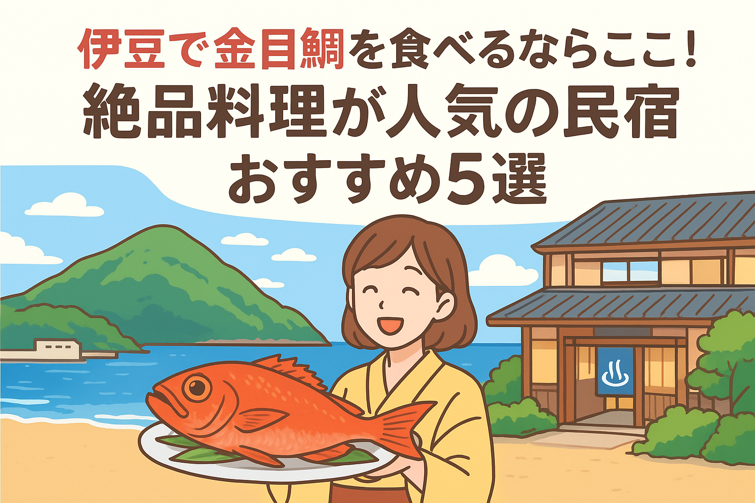 伊豆 金目 鯛 民宿