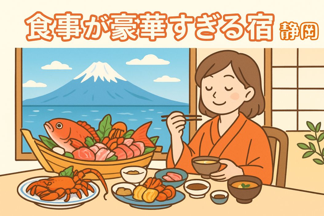 食事が豪華すぎる 宿 静岡