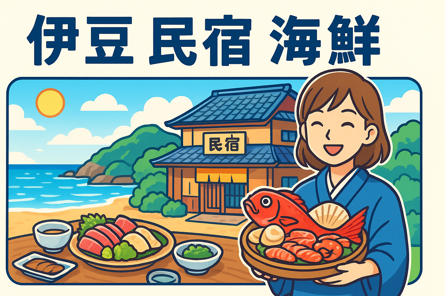 伊豆 民宿 海鮮