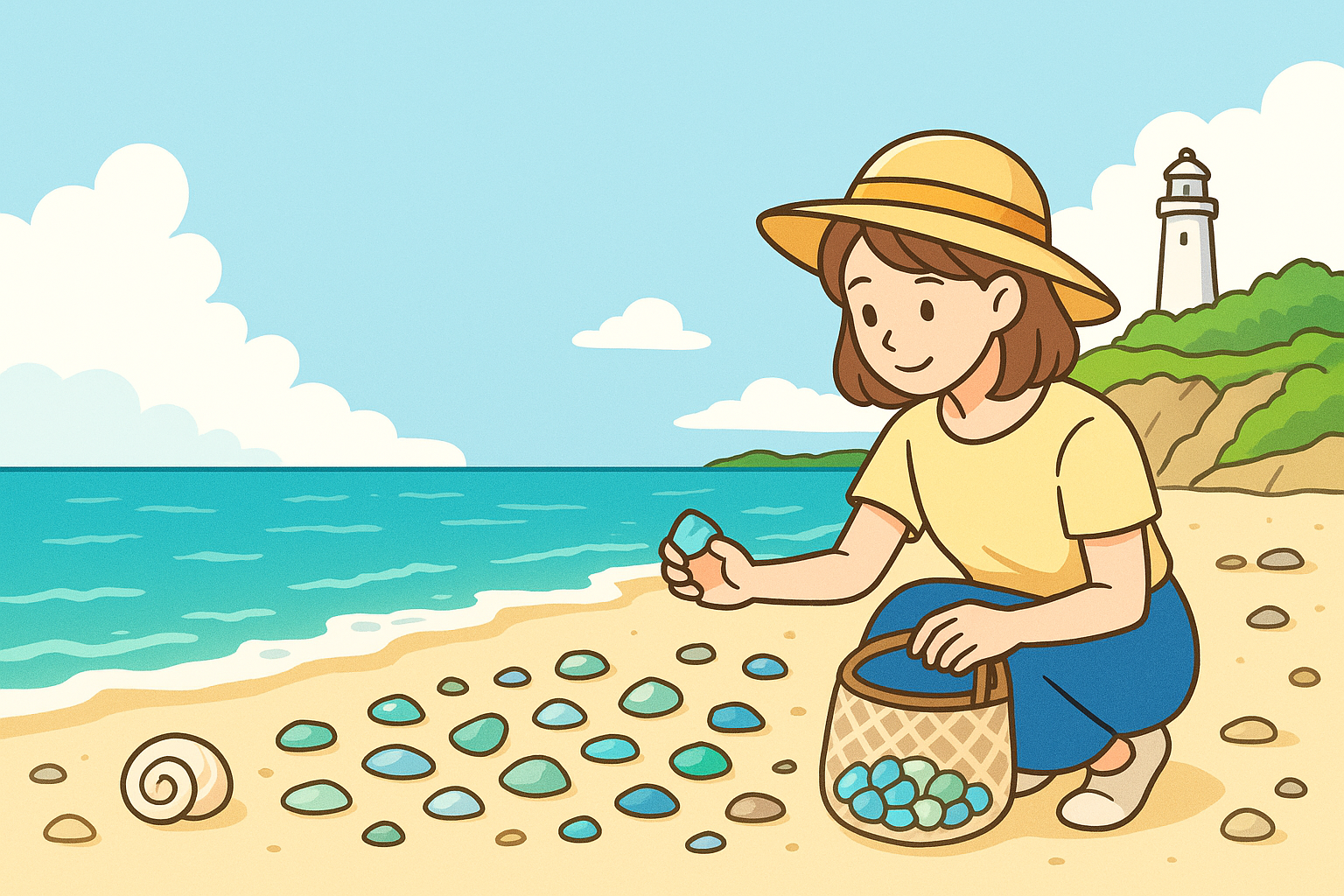 千葉県 シーグラス 拾える場所