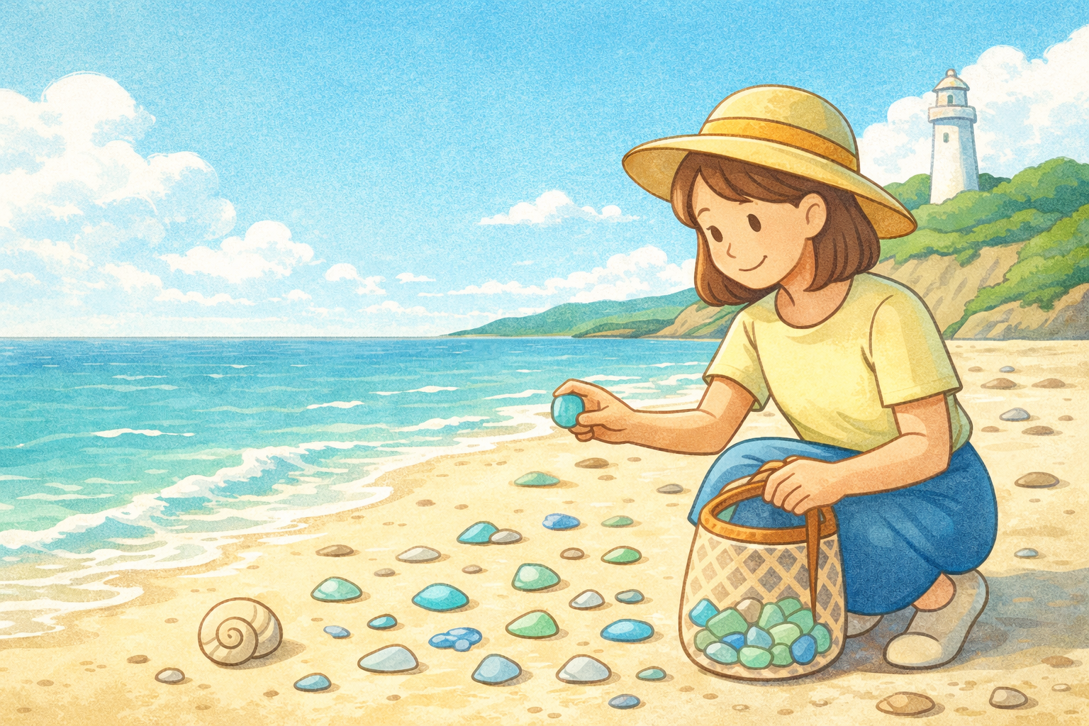 千葉県 シーグラス 拾える場所