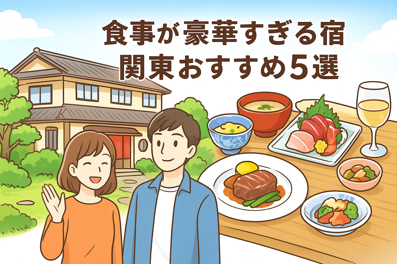 食事が豪華すぎる宿 関東