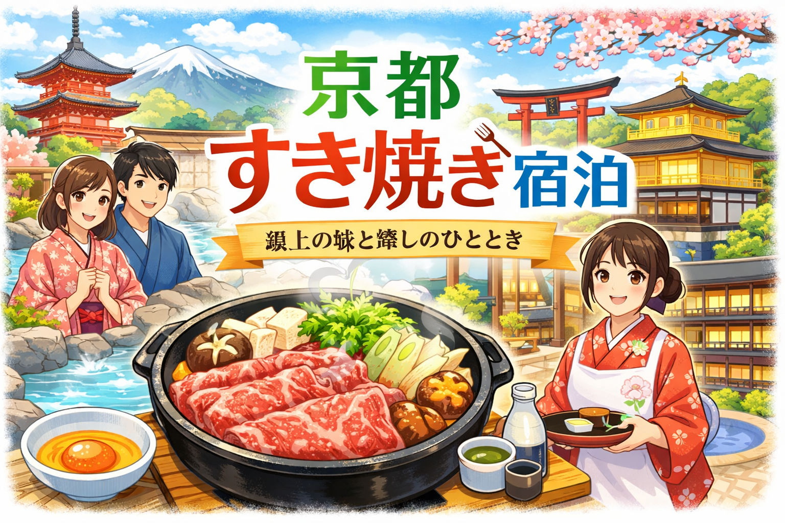 京都 すき焼き 宿泊