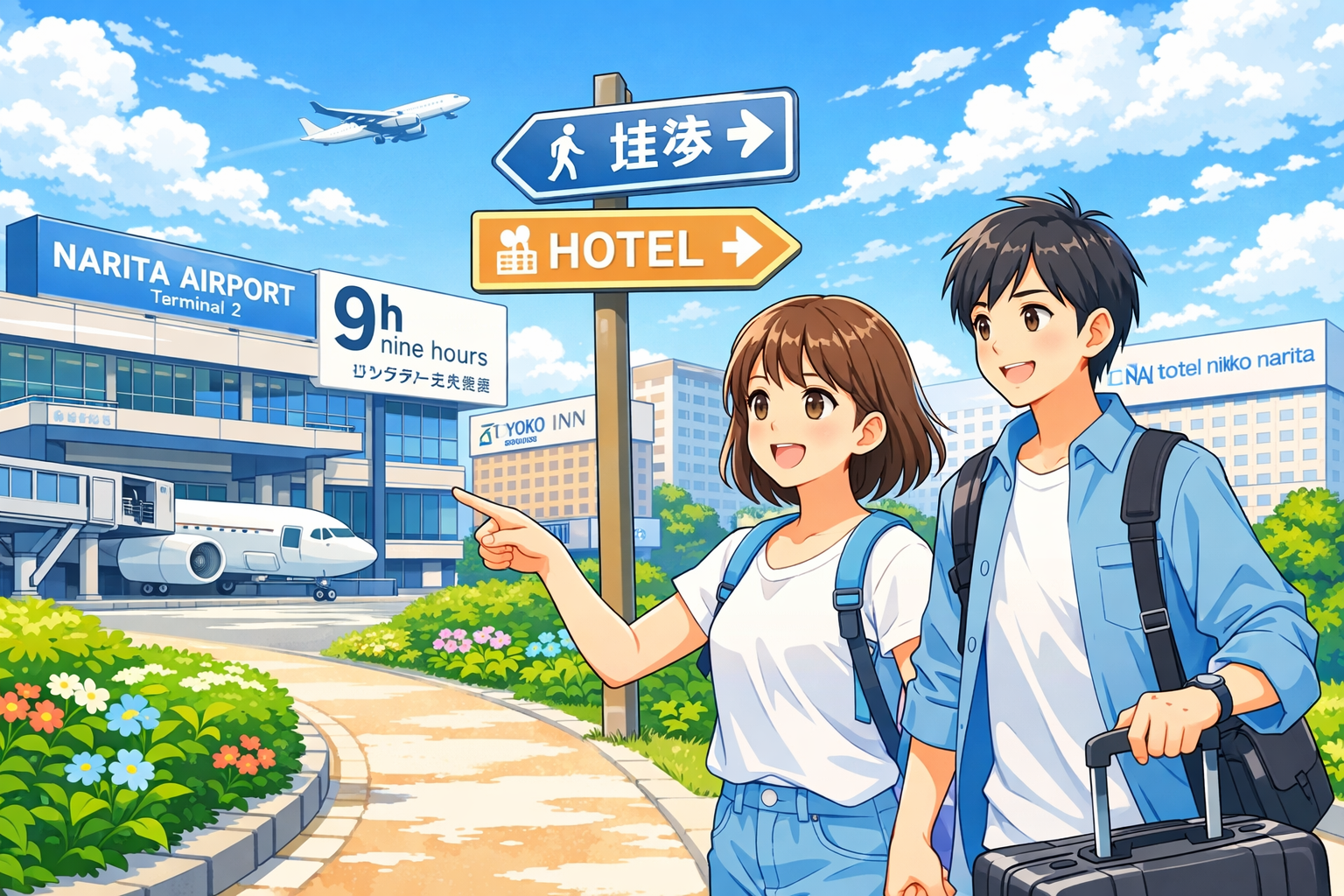 成田空港から 歩い て 行ける ホテル