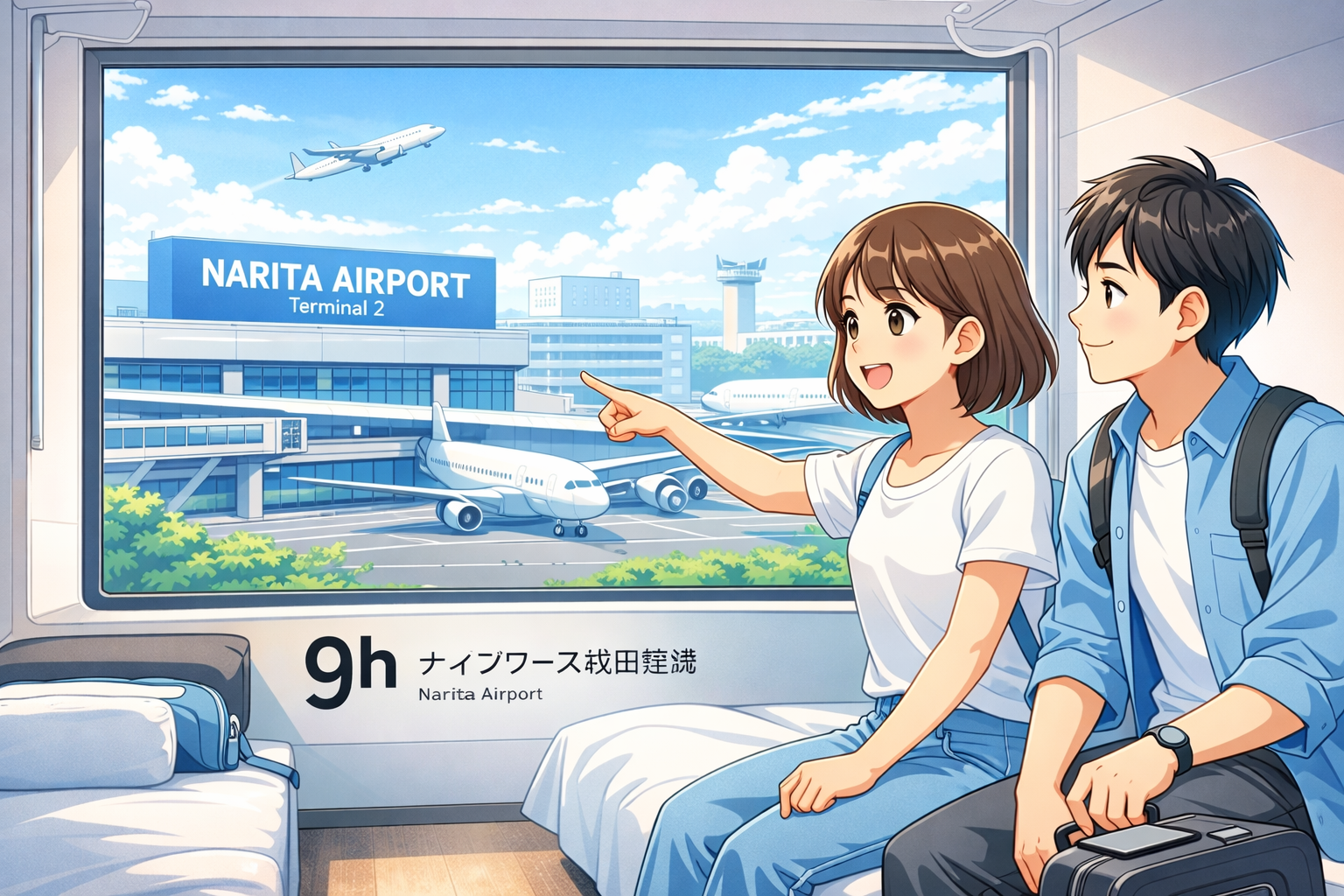 成田空港から 歩い て 行ける ホテル