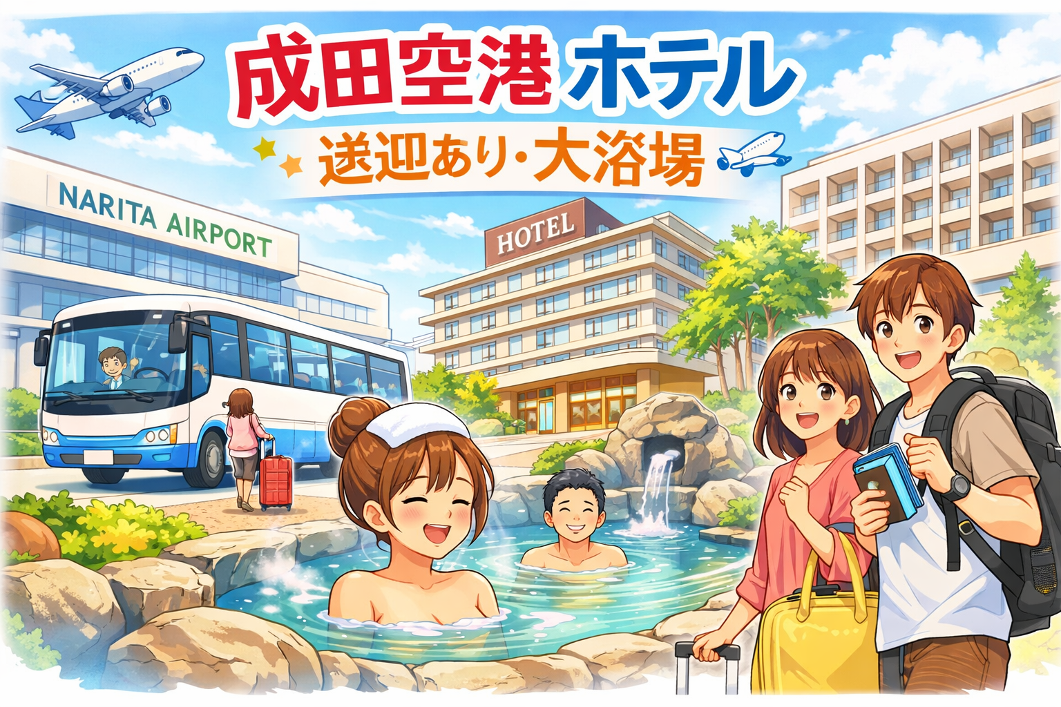 成田空港 ホテル 送迎 あり 大浴場