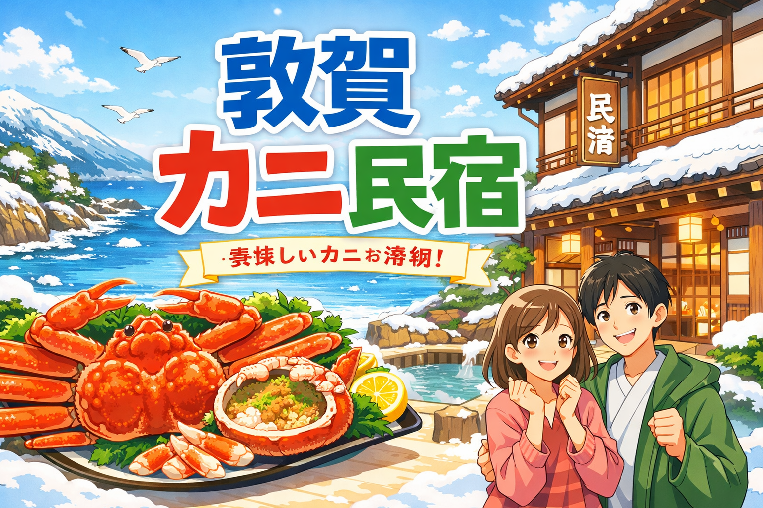 敦賀 カニ 民宿