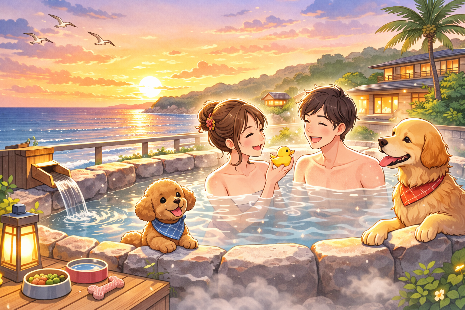 ペットと泊まれる宿 露天風呂付き客室 千葉