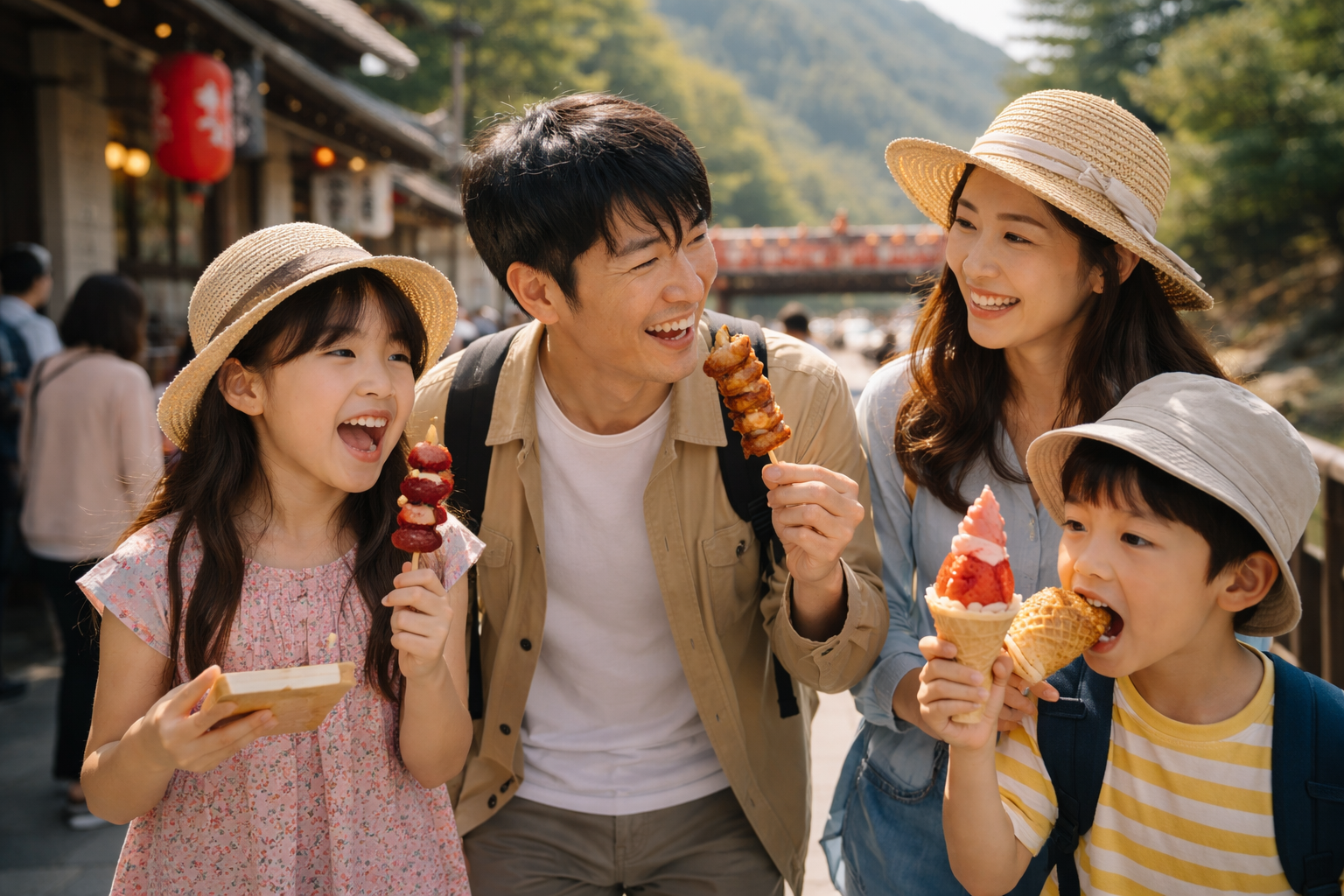 鬼怒川温泉 食べ歩き スポット